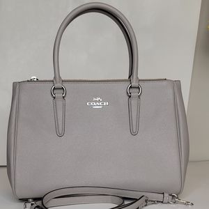 Coach leather cross body bag